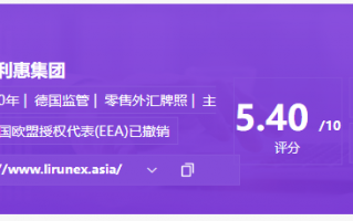 遠離資金盤LIRUNEX利惠集團官網宣傳不一致！無監管同名公司轉移客戶資金！