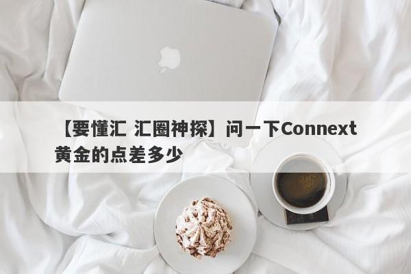 【要懂汇 汇圈神探】问一下Connext黄金的点差多少
-第1张图片-要懂汇圈网