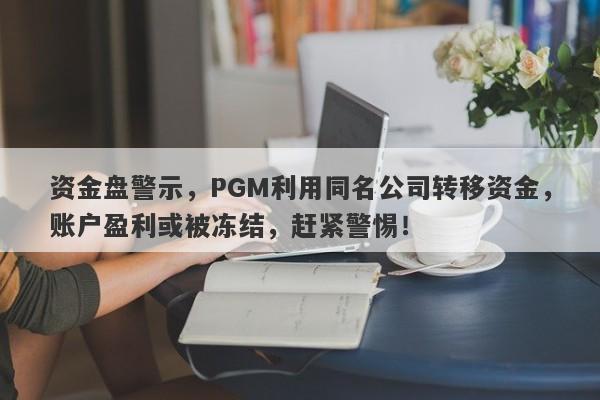 资金盘警示，PGM利用同名公司转移资金，账户盈利或被冻结，赶紧警惕！-第1张图片-要懂汇圈网