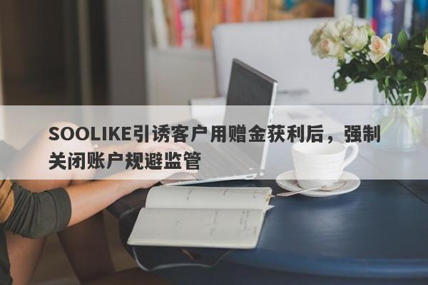 SOOLIKE引诱客户用赠金获利后，强制关闭账户规避监管-第1张图片-要懂汇圈网